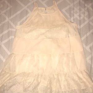 Cream colored blouse